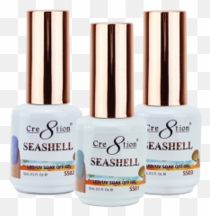 Seashell Gel U2014 Cre8tion Products - Nail Polish Png,Sea Shell Png
