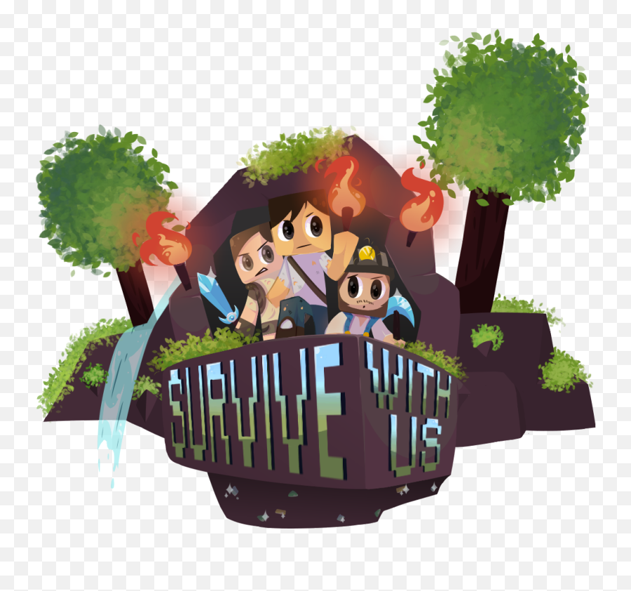 Survivewithus - Survive With Us Minecraft Server Png,Minecraft Smp Icon