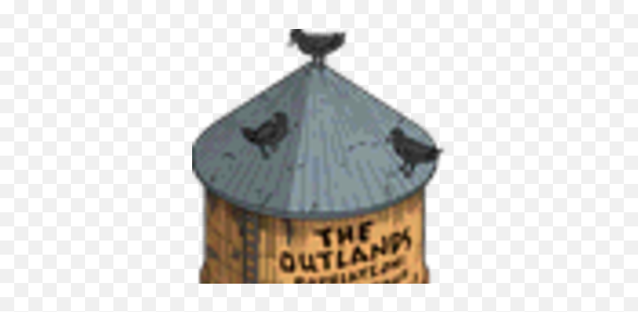 Outlands Water Tower The Simpsons Tapped Out Wiki Fandom - Insect Png,Water Tower Png