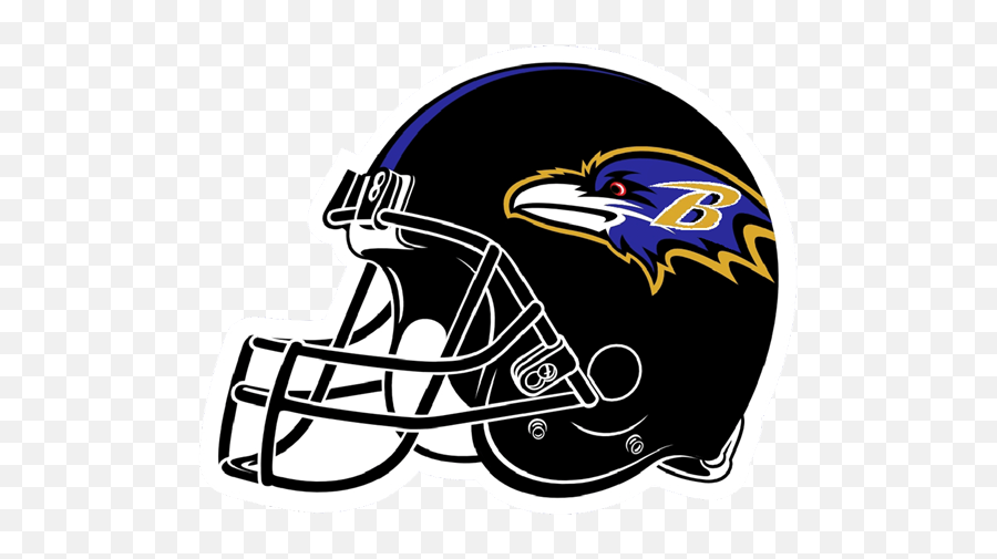 Download Hd Baltimore Ravens Football Clipart - Baltimore Ravens Helmet Logo Png,Baltimore Ravens Png