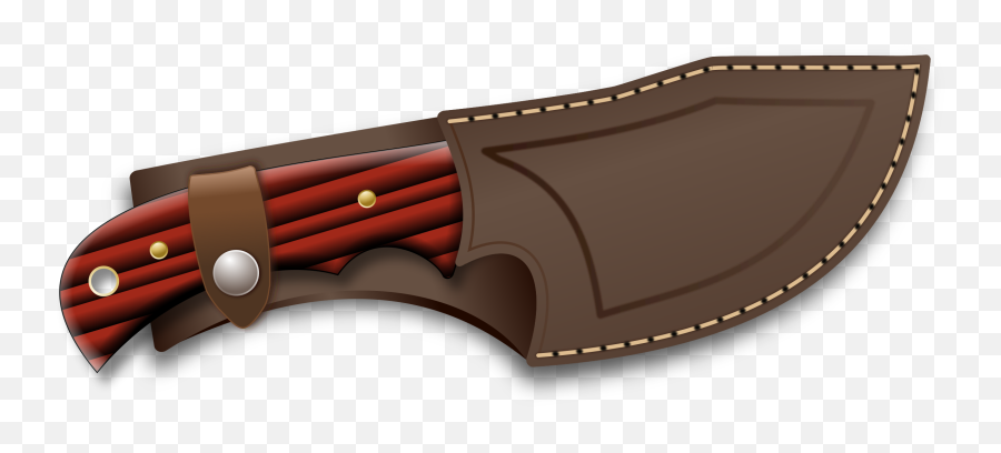 Sheath Knife Clip Art Png - Sheath Clipart,Knife Clipart Png