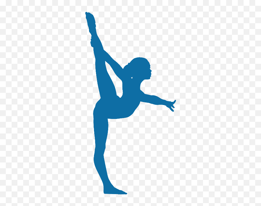 Gymnastics Transparent Png - Gymnast Silhouette,Gymnastics Png