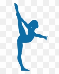 Gymnastics Transparent Png - Gymnast Silhouette,Gymnastics Png