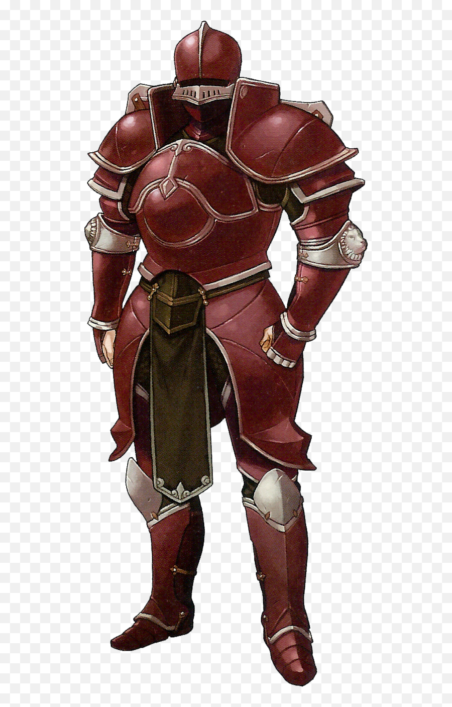 Fire Emblem Great Knight Png Image - Fire Emblem Echoes Knight,Red Knight Png