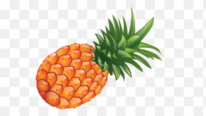 Download Pineapple Clipart Orange Fruit - Transparent Background png