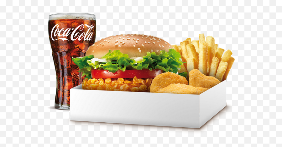 Fast - Burger King With Coco Cola Png,Fast Food Png