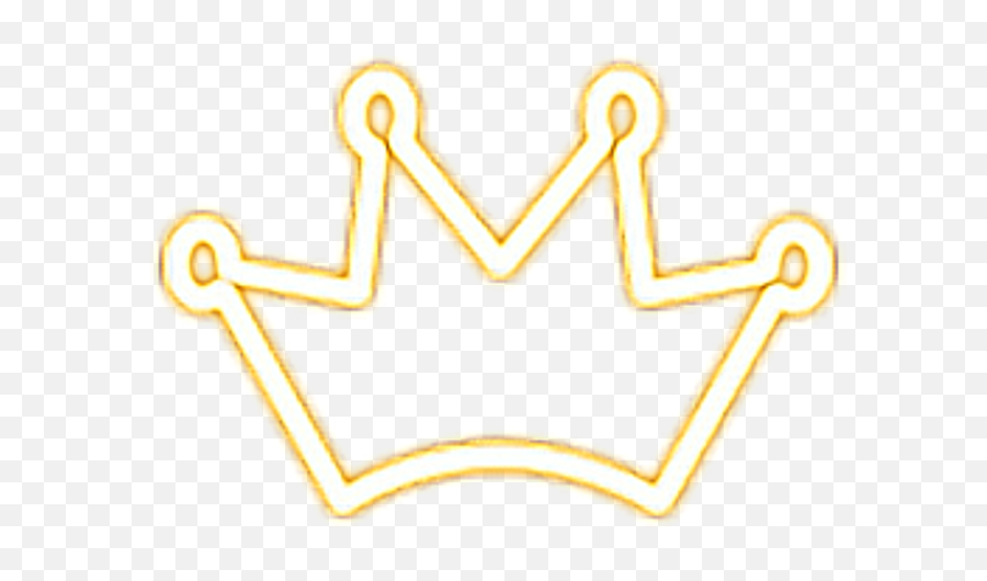 Crown King Queen Kween Yellow Gold Neon - Corona Imagen De Queen Png,Neon Light Png
