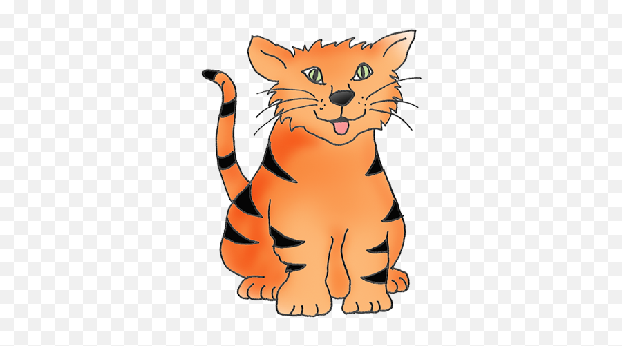 Cat Tongue Transparent U0026 Png Clipart Free Download - Ywd Drawing,Orange Cat Png