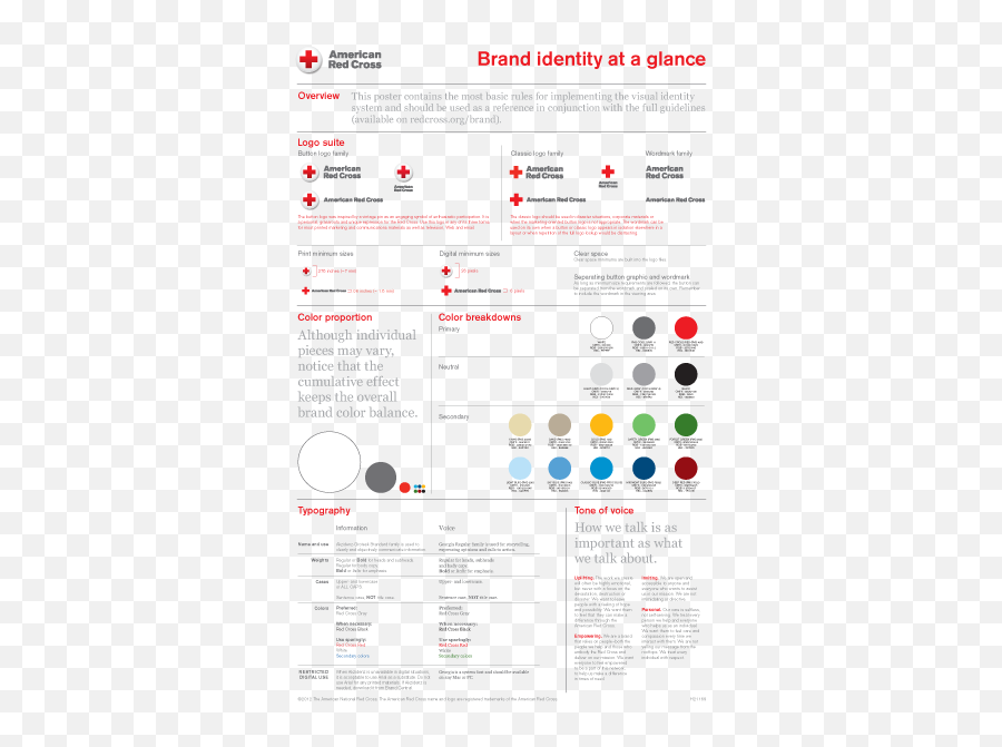 Redcrossbrandposterpng 393 600 Pixels Brand Guidelines - Red Cross Brand Identity,Red Cross Logo Png