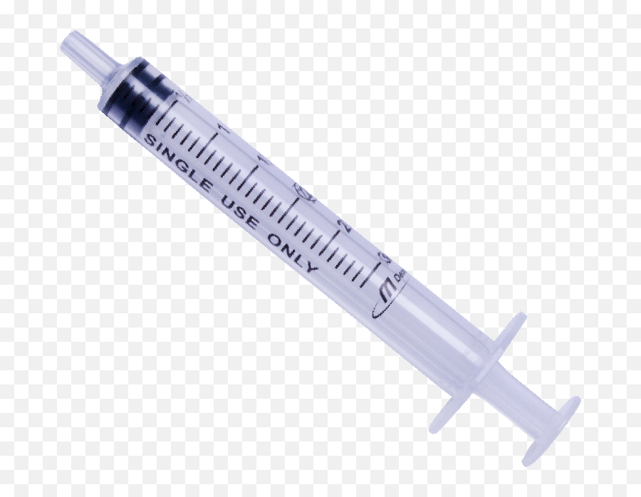 Download 3ml Luer Slip Syringe Without Needle - Luer Taper Syringe Without Needle Png,Needle Transparent Background