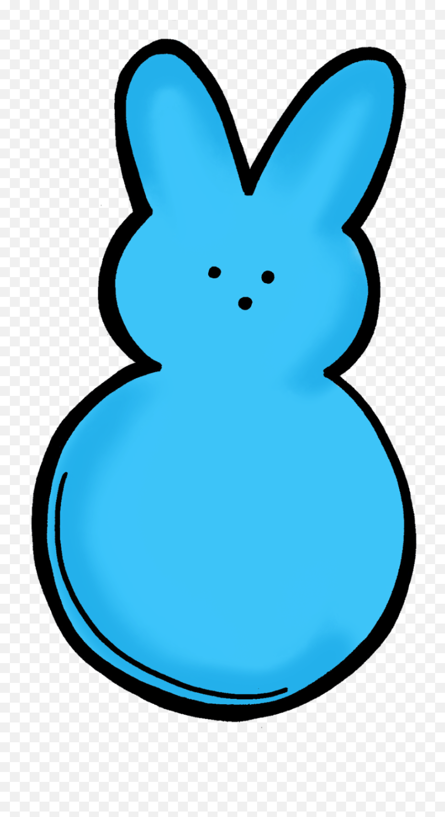 Easter Bunny Rabbit Peeps Clip Art - Peeps Logo Cliparts Png Easter Bunny Logo,Lil Peep Logo
