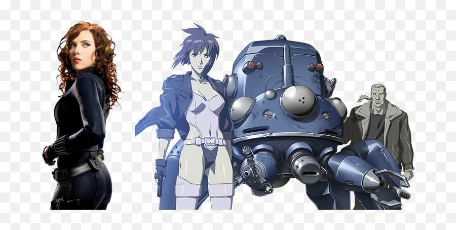 Download Ghostintheshell - Ghost In The Shell Batou Motoko Batou Major Ghost In The Shell Png,Ghost In The Shell Png