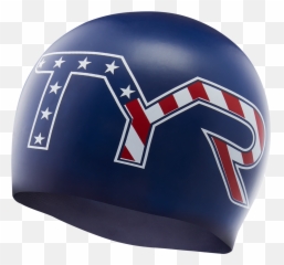 Tyr Stars And Stripes Silicone Adult Swim Cap - Swim Cap Png,Stars And Stripes Png