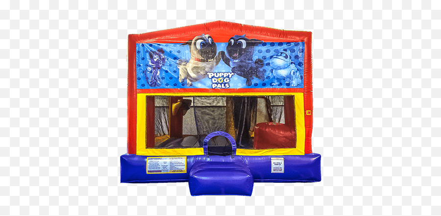 Puppy Dog Pal Combo Slide Bounce Rental New York Clownscom - Inflatable Png,Puppy Dog Pals Png