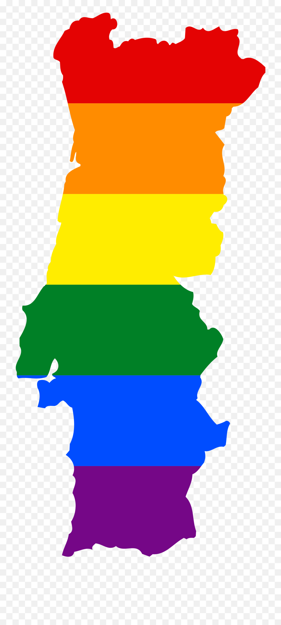 Portugal Flag Png - Portugal Lgbt,Lgbt Flag Png