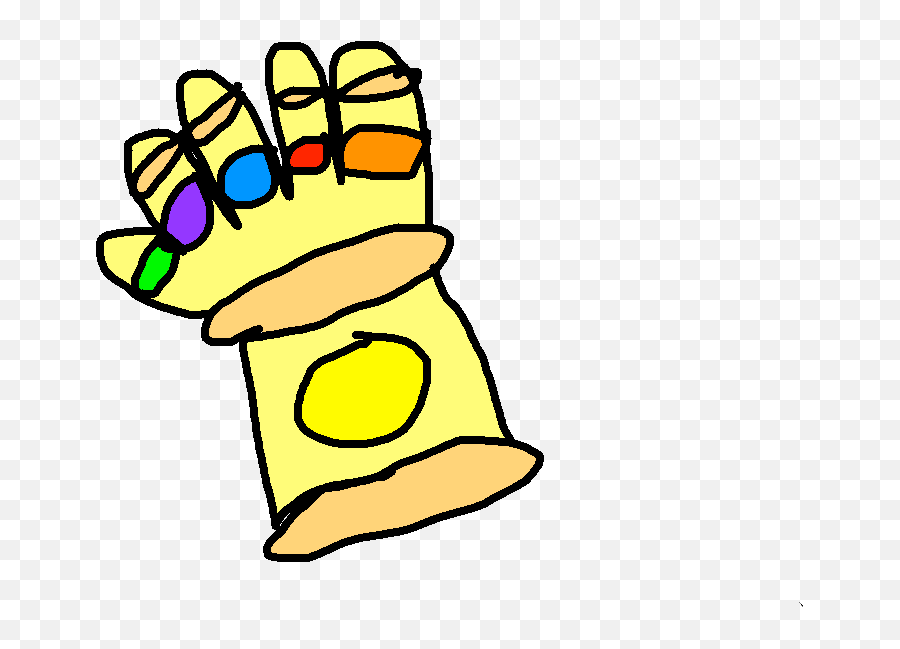 Infinity Gauntlet Cartoon Png - Easy To Draw Infinity Gauntlet,Infinity Gauntlet Transparent