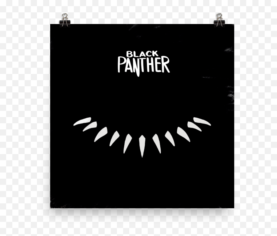 K Goes To The Cinema - Poster Png,Black Panther Logo