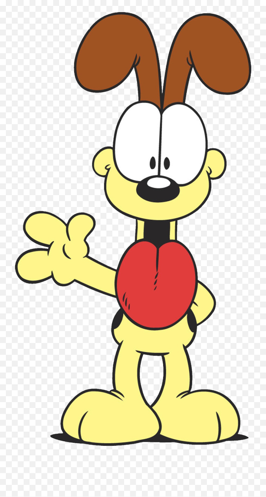 Download Hd The Animal Characters - Odie Garfield Png,Garfield Png