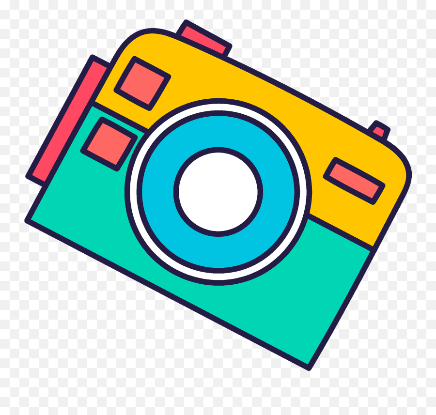 Camera Clipart - Circle Png,Camera Clipart Transparent