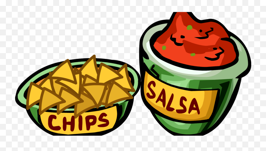 Png Black White - Transparent Chips And Salsa Clip Art,Dip Png