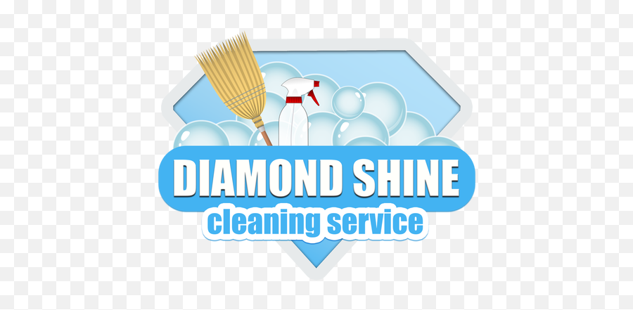 Download Diamond Shine Cleaning Service Logo - Full Size Png Assainissement,Cleaning Service Logo