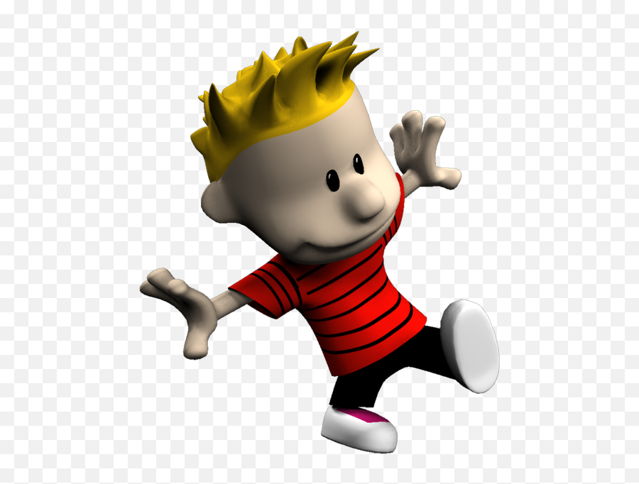 Download From The Cartoon Strip - Fictional Character Png,Calvin And Hobbes  Png - free transparent png images 