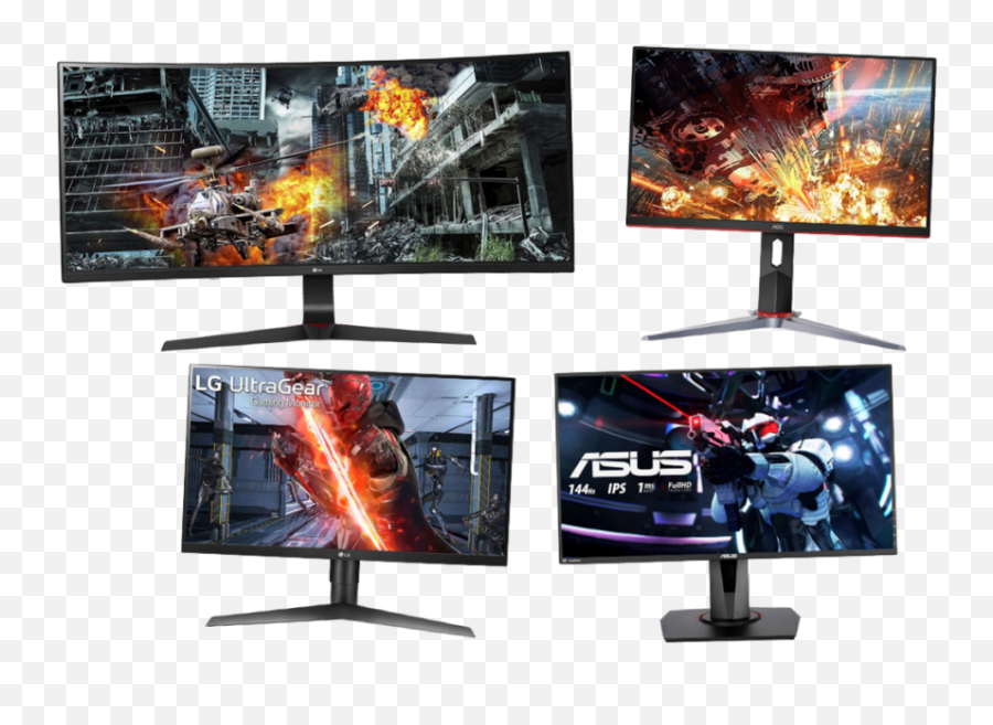 4 Best 1080p 144hz Gaming Monitors For - Asus Png,Transparent Monitors