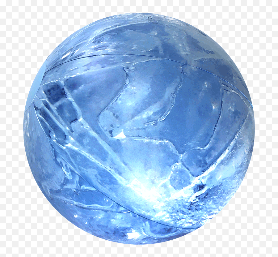 24u0027u0027 Ice Beach Ball 24 - Inch Beach Balls Beach Balls With Ice Ball Transparent Png,Ice Transparent