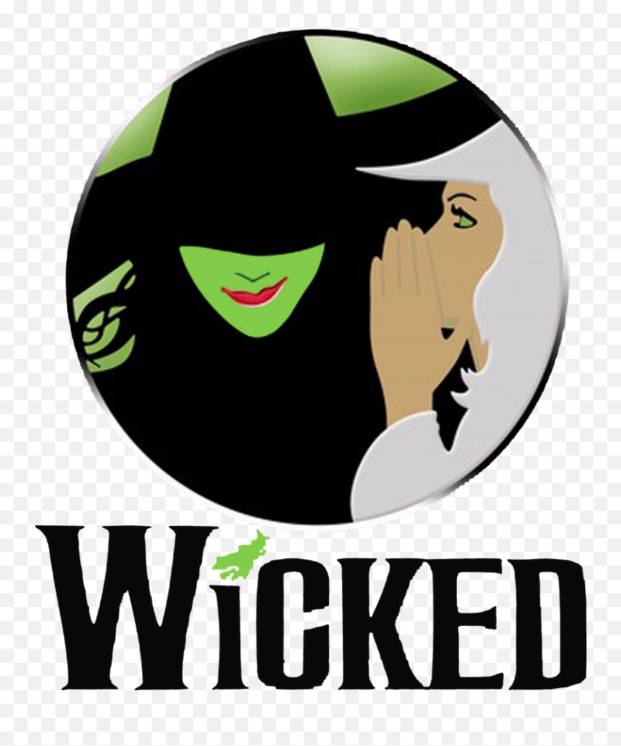 Pin - Wicked The Musical Png,Wicked Musical Logo