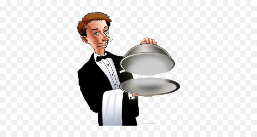 Waitress Clipart Hotel Job - Transparent Waiter Clipart Png,Waitress Png