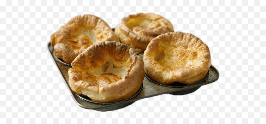Baked Yorkshire Puddings Transparent - Yorkshire Pudding Png,Pudding Png