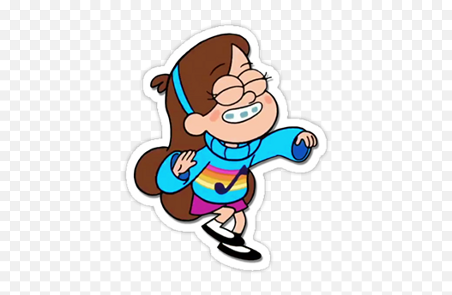 Gravity Falls Mabel Pines - Pegatinas Tumblr De Gravity Fall Png,Dipper Pines Png