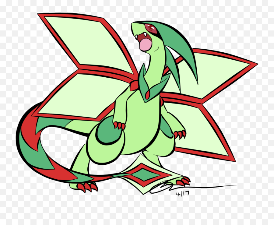 Mega Flygon By Thatcatobsesseddemon - Fur Affinity Dot Net Fictional Character Png,Flygon Png