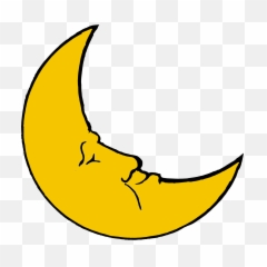 Moon Clipart Transparent Background - Png