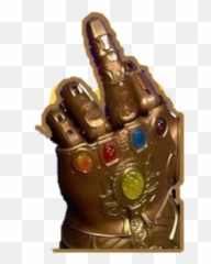 Middlefinger Infinitygauntlet Sticker - Transparent Gauntlet Finger png
