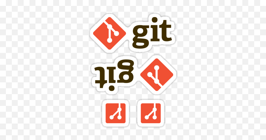 Git Stickers And T - Git Logo Png Sticker,Git Logo
