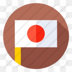 Japan Flag - Circle png
