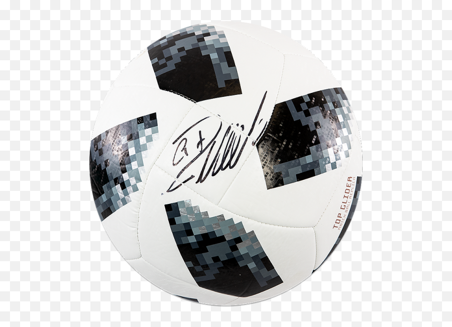 Cristiano Ronaldo Signed 2018 Fifa World Cup Telstar 18 Football - For Soccer Png,Foosball Ball Icon
