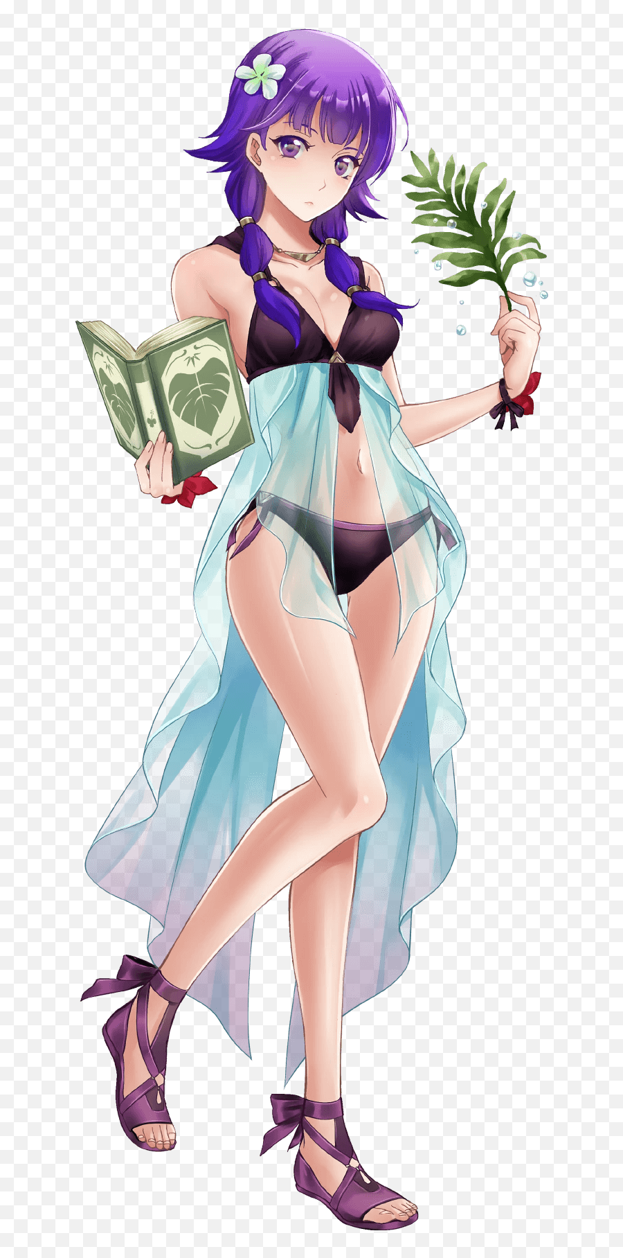 Summer Lute - Fictional Character Png,Women's Face Summoners Icon