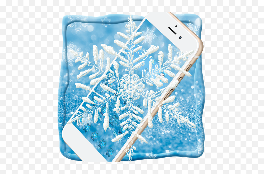 Ice Snow Live Wallpaper Apk 1 - Mobile Phone Png,Snowflake App Icon