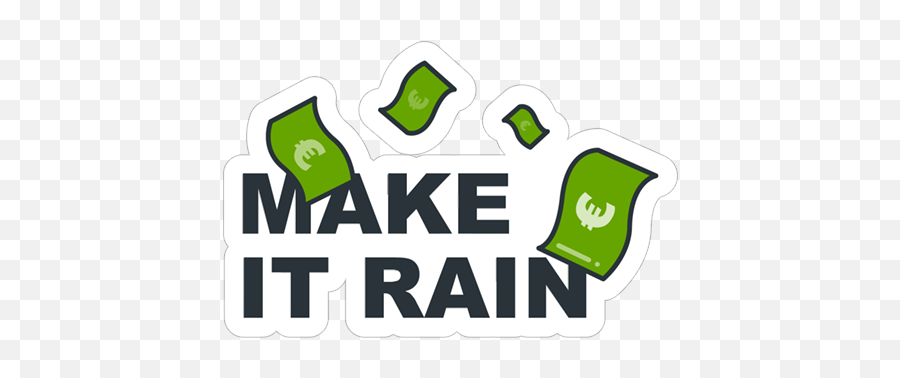 Money Rain Png Picture - Make It Rain Transparent Logo,Money Rain Png