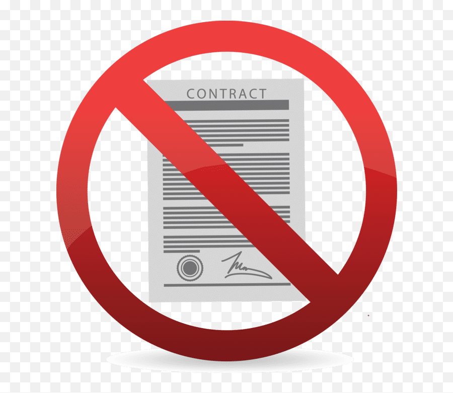 no contract icon