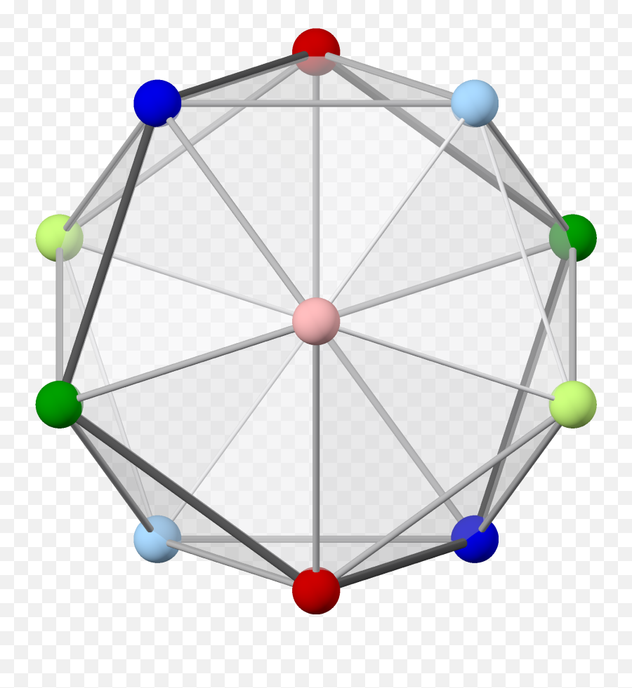 Fileicosahedron With Colored Vertices 5 - Fold Lightpng Ferris Wheel,Light Circle Png