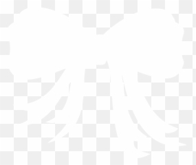 White Bow Clip Art - png