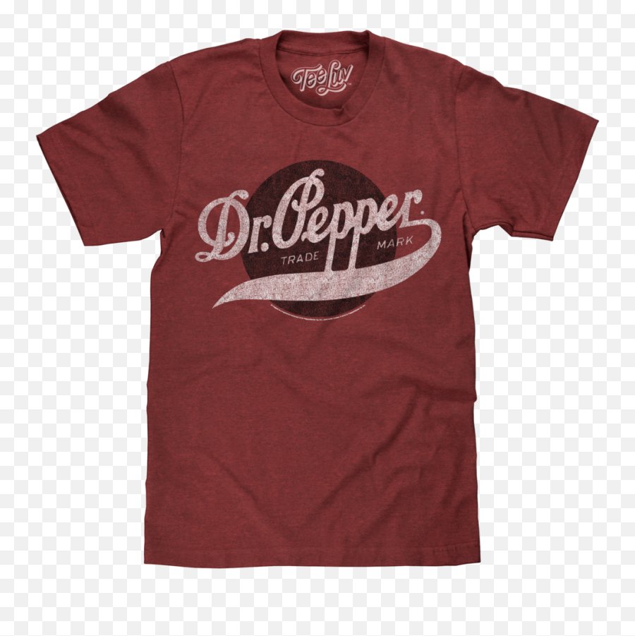 Maroon Dr Pepper Trademark Logo Shirt Museum - Dr Strange T Shirt Png,Trademark Icon