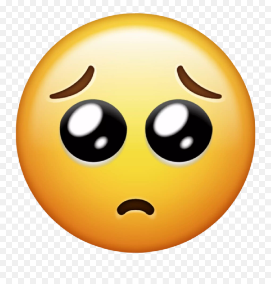 Disappointed Emoji Png Transparent Collections - Transparent Background Sad Emoji,Surprised Emoji Transparent Background
