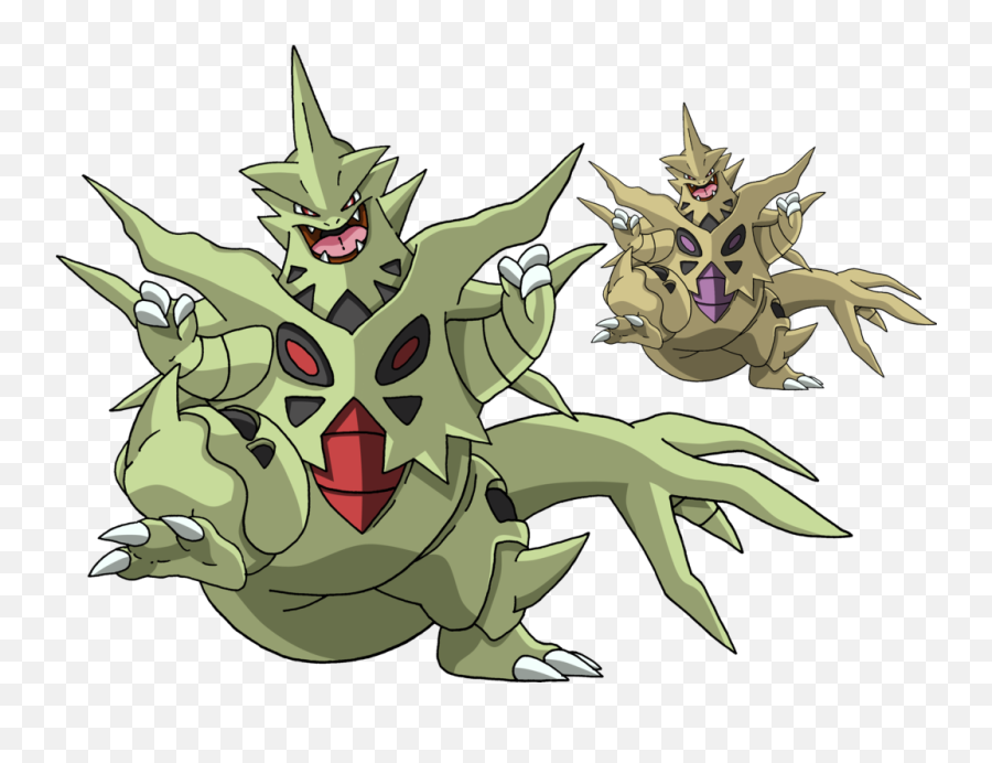 Pokemon Shiny Mega - Shiny Mega Tyranitar Png,Tyranitar Png