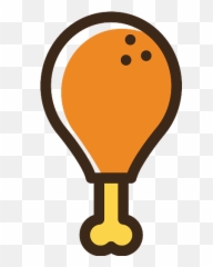 Chicken Icon Transparent Png - StickPNG And Chips