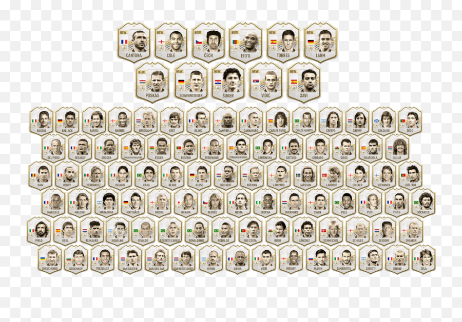 Fifa 21 Icons - Alle Ikonen Mit Ratings In Der Liste All New Icons Fifa 21 Png,Rf Icon