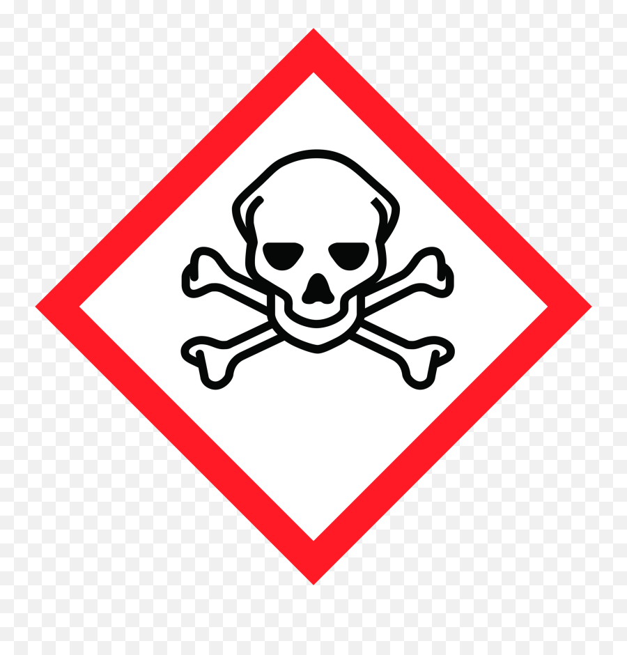Hazard Symbol - Toxicke Znacka Png,Biohazard Symbol Transparent Background